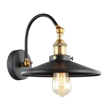 Kinkiet loft VERDA MBM-3458/1 BK+GD  - Italux